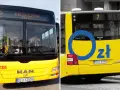 Żółty autobus MAN Lion's City. Zastanawiasz się, ile kosztuje bus z Lubina do Legnicy?