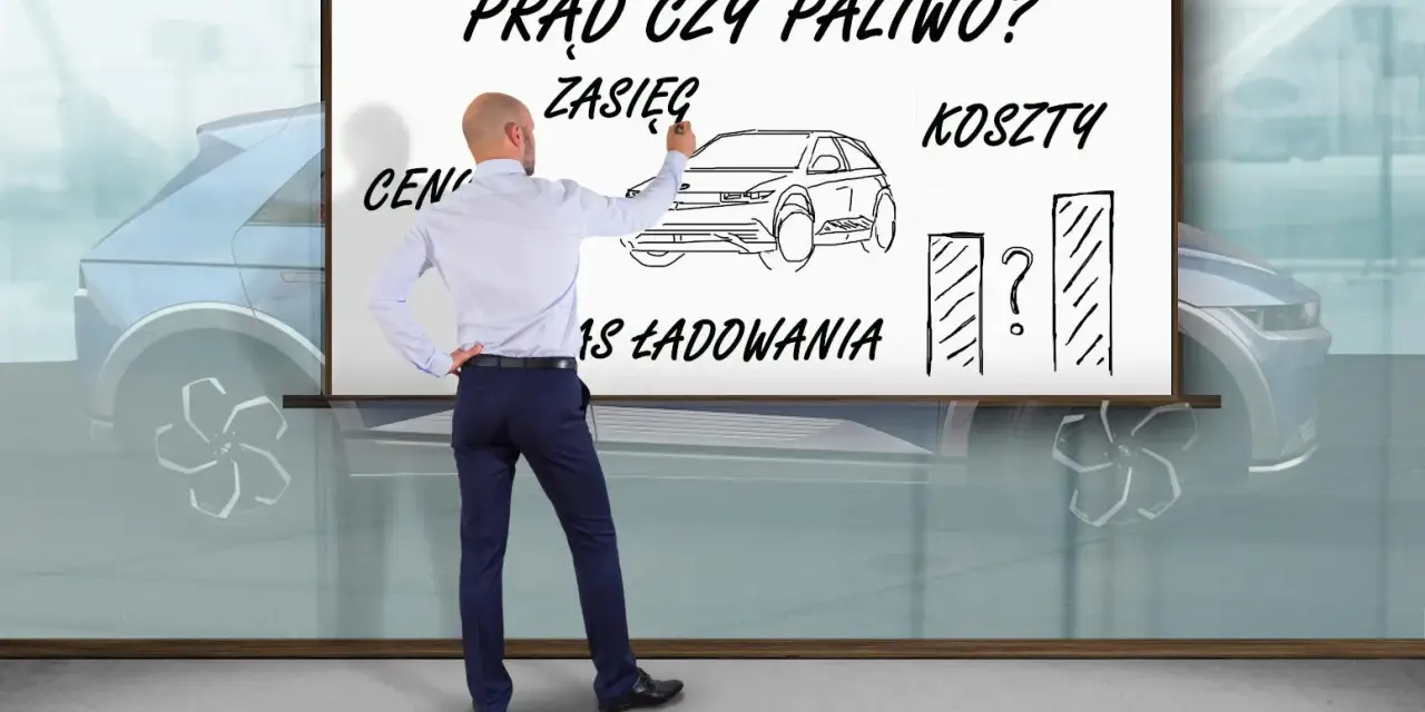 Prąd czy paliwo? Zasięg samochodu elektrycznego, koszty i czas ładowania.