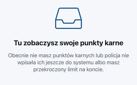 Tu sprawdzisz swoje punkty karne. Zobacz, czy nie przekroczyłeś limitu, jak w taryfikatorze mandatów.