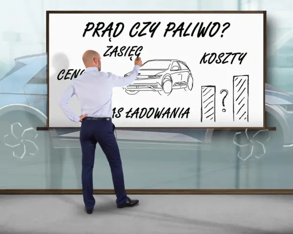 Prąd czy paliwo? Zasięg samochodu elektrycznego, koszty i czas ładowania.