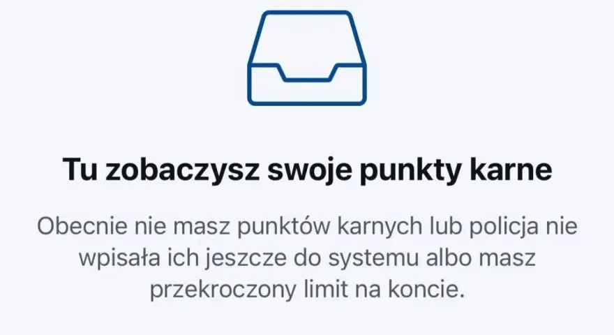 Tu sprawdzisz swoje punkty karne. Zobacz, czy nie przekroczyłeś limitu, jak w taryfikatorze mandatów.