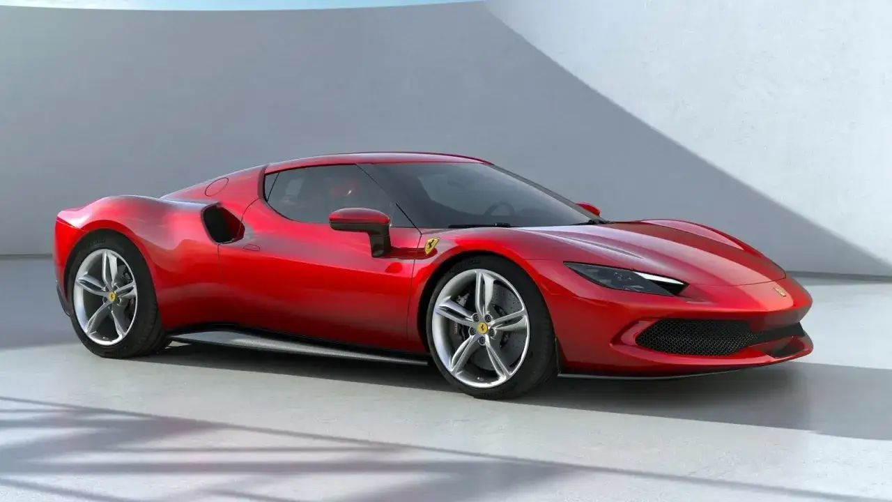 Czerwone Ferrari 296 GTB, marzenie wielu. Zastanawiasz się, ile kosztuje nowe Ferrari? To cudo techniki i designu.
