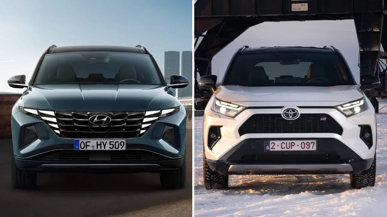 Porównanie: hybryda Hyundai Tucson kontra Toyota RAV4. Który SUV wybierzesz?